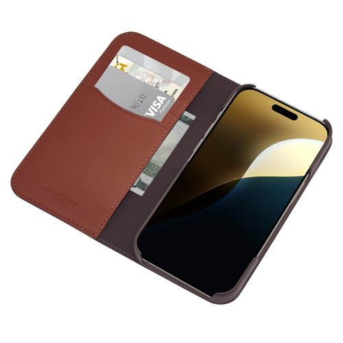 Coach CH054142 Folio iPhone 16用ケース Signature C Tan ブラウン