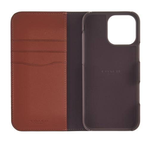 スマートフォン・携帯電話 COACH iPhone 16 Pro用 シグネチャー