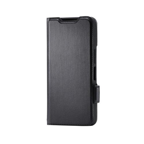 エレコム PM-S251PLFY3BK AQUOS wish5 ( SH-52F ) ケース レザー