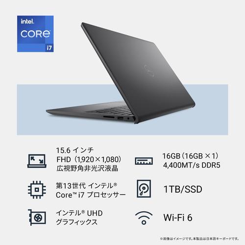 DELL ノートPC Dell 15 DC15250 ND85-GHM3B[15.6型 | フルHD インテル