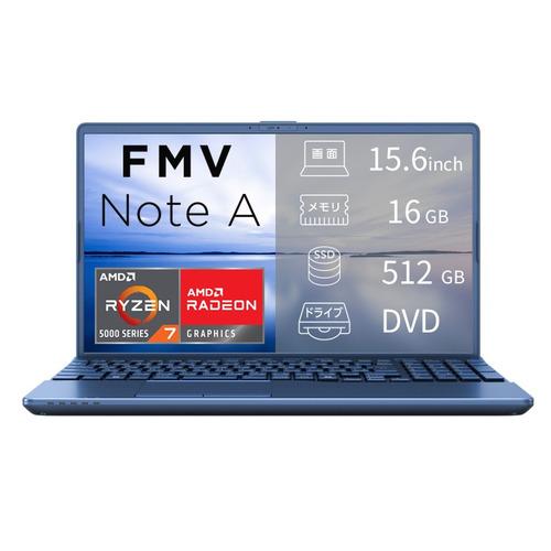 富士通 ノートPC FMV Note A FMVA700L1L[15.6型 | FHD Ryzen 7 16GB 
