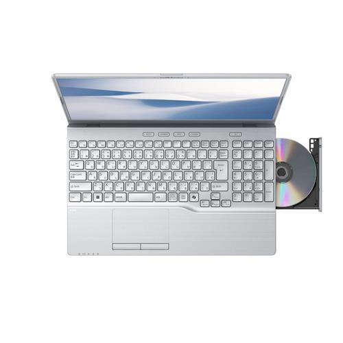 富士通 ノートPC FMV Note A FMVA500L1S[15.6型 | FHD | Ryzen 5 | 16GB | 256GB | Windows 11 Home | Officeオプ付 | ファインシルバー]の画像