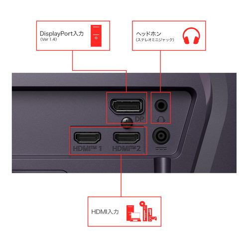 LGエレクトロニクス 25G523B-B LG UltraGear 24.5型 フルHD IPSパネル