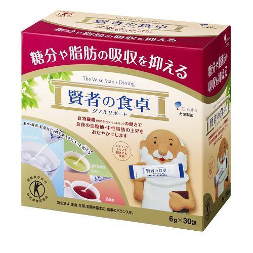 大塚製薬 賢者の食卓 ダブルサポート 6g×30包 【特定保健用食品】（Yahoo!・ヤマダデンキ Yahoo!店）