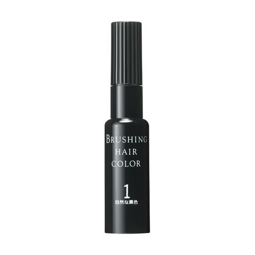 資生堂（SHISEIDO） ヘアカラー ブラッシングヘアカラー 1 自然な黒色 (20mL)｜yamada-denki｜02