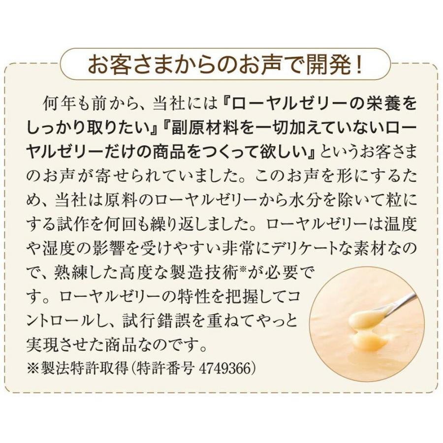 山田養蜂場 100％ローヤルゼリー粒 2粒×31包 ローヤルゼリー