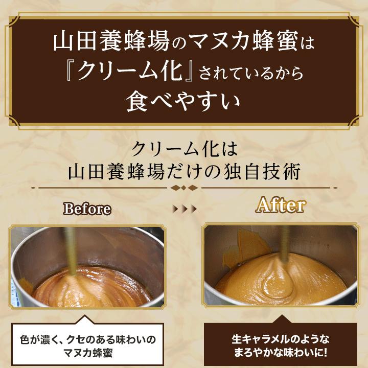 6月28日(金)以降のお届けとなります。 山田養蜂場 マヌカ蜂蜜 MG100+ （クリームタイプ）＜200g＞ グリホサート検査済 父の日｜yamada3838｜06