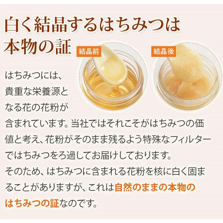 山田養蜂場 里山のぼだいじゅ蜂蜜 国産 1kg袋 グリホサート検査済 はちみつ ギフト 母の日_4