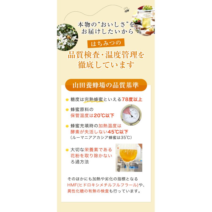 山田養蜂場 里山のぼだいじゅ蜂蜜 国産 300gプラ容器入 グリホサート