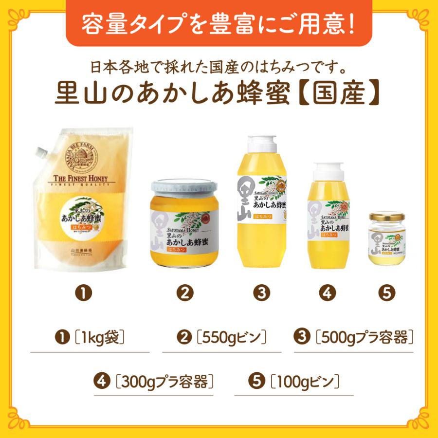 国産アカシア蜂蜜B品1200g×3 アカシアの蜂蜜1200gビン入｜はちみつ専門の通販サイト｜信州蜂蜜本舗