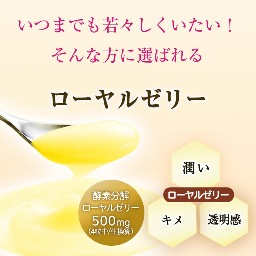 山田養蜂場 送料無料 RJローヤルゼリー モイストビューティー120粒（約１カ月分） 父の日｜yamada3838｜04