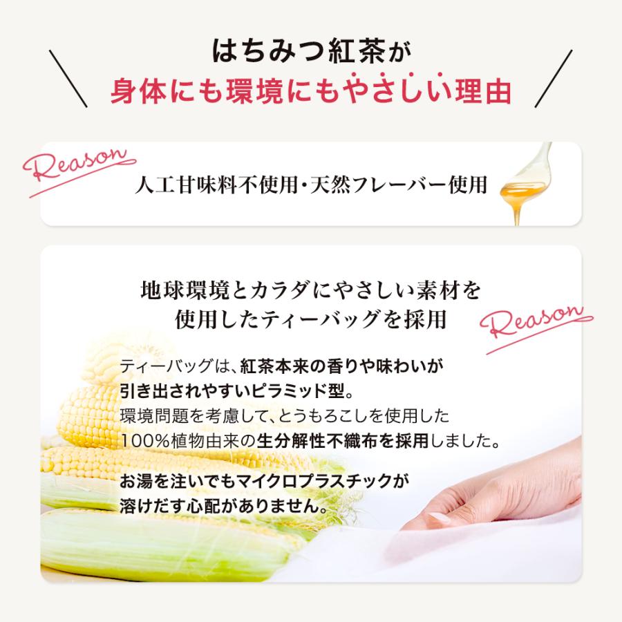 山田養蜂場 HONEY LOVE はちみつ紅茶 2g×25包 (ティーバッグタイプ) 蜂蜜紅茶 有機アカシア蜂蜜 ウバ 有機茶葉 母の日 | 山田養蜂場 | 13