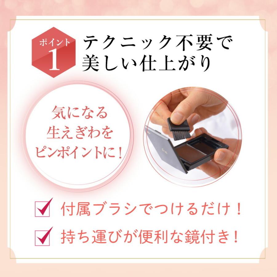 山田養蜂場 クイックヘアファンデ ダークブラウン 6.5g ギフト プレゼント 人気 健康 父の日｜yamada3838｜06