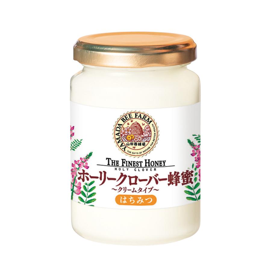 白いクリーム状結晶ハチミツ300g×3本