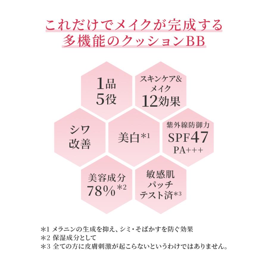 山田養蜂場 RJエクセレント 薬用エッセンスインクッションBB