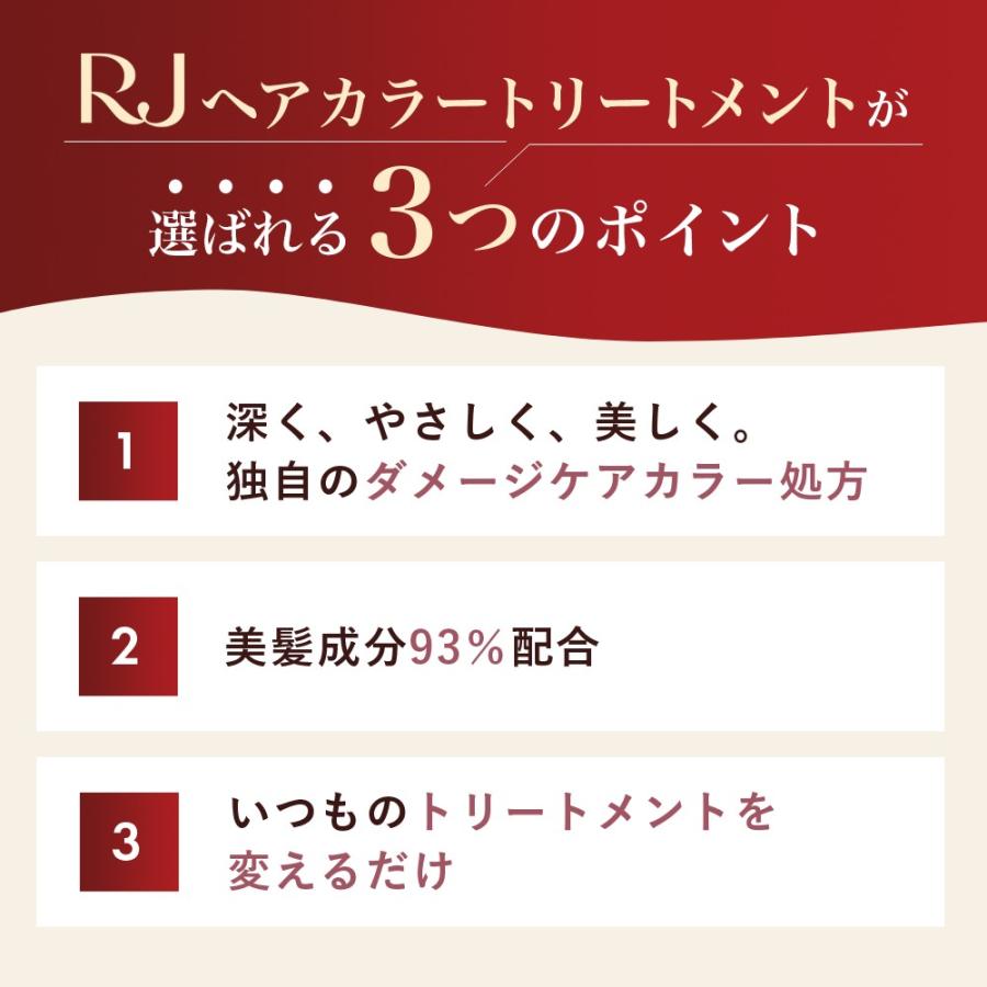 山田養蜂場 RJヘアカラートリートメント ライトブラウン 210g ダメージ