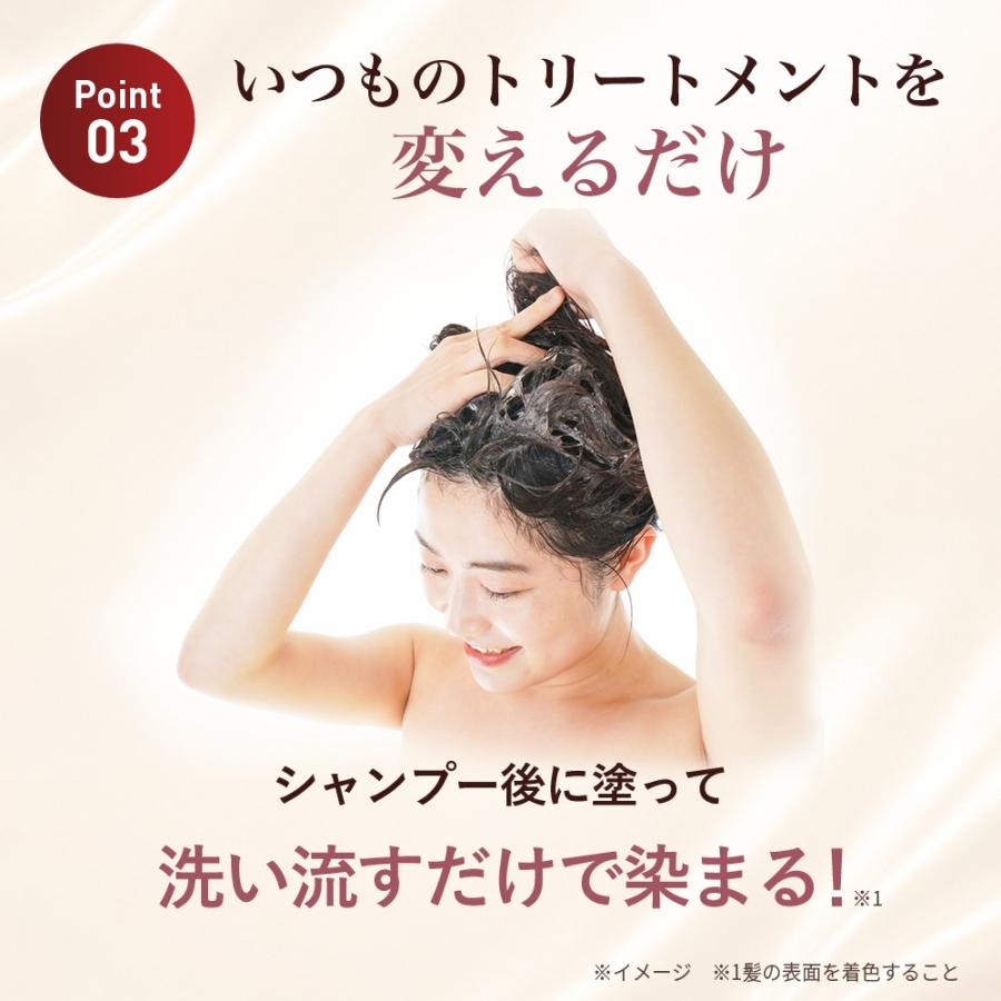 山田養蜂場 RJヘアカラートリートメント ライトブラウン 210g ダメージ