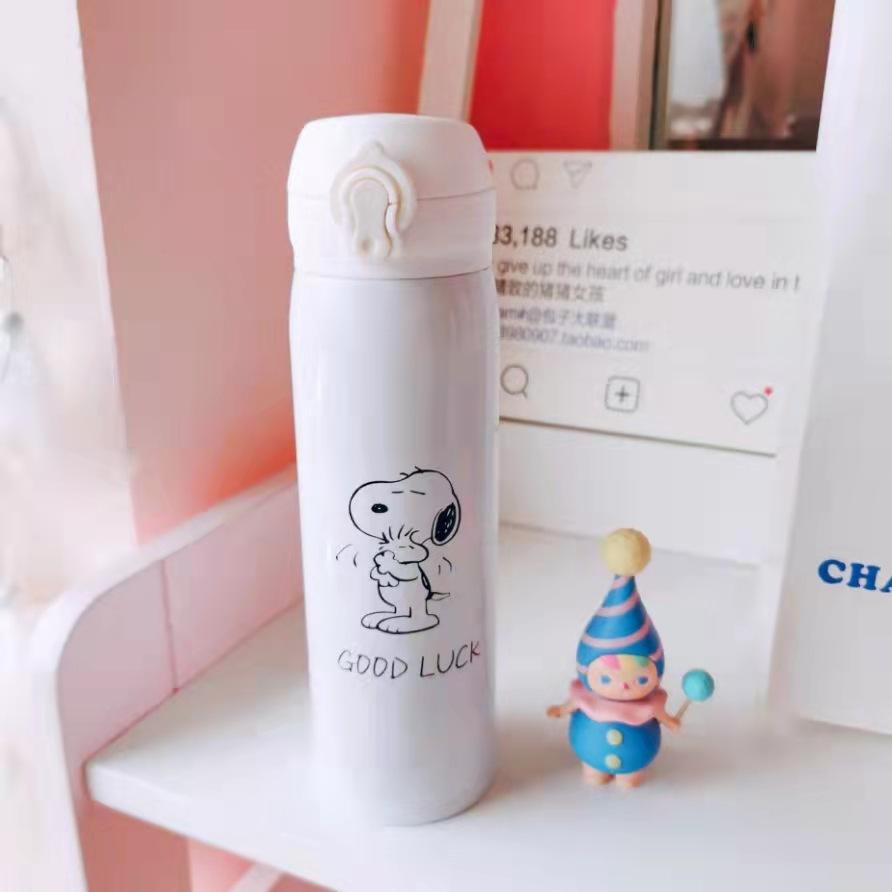 マグボトル 500ml 子供用 ステンレスボトル 水筒 直飲み 真空断熱 スヌーピー かわいい 保温 保冷 ボトル 通勤 通学 女の子 男の子 誕生日 お祝い 記念品 Sb 山田村ストア 通販 Yahoo ショッピング