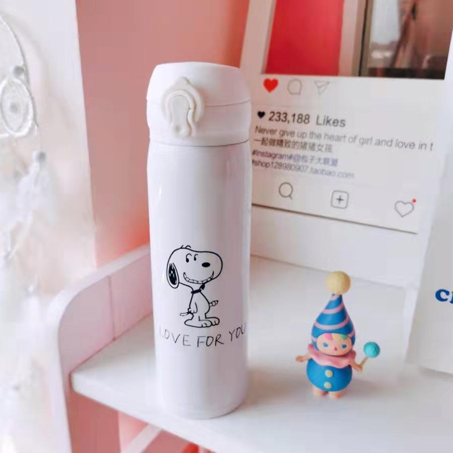 マグボトル 500ml 子供用 ステンレスボトル 水筒 直飲み 真空断熱 スヌーピー かわいい 保温 保冷 ボトル 通勤 通学 女の子 男の子 誕生日 お祝い 記念品 Sb 山田村ストア 通販 Yahoo ショッピング