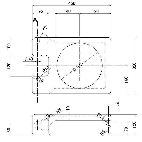 アウトリガー敷板 廃プラ製 アウトリガーベース(敷板)廃プラ製 大 : ヤマダボディーワークス