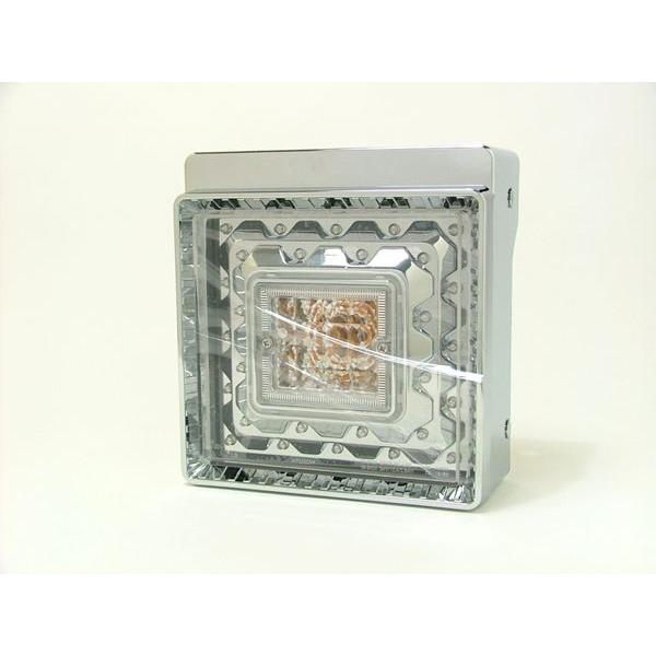 jb角LEDテール 部品取り 新品リム付き JB角型LEDテールランプ単体(赤/橙)補修用 : ヤマダボディーワークス