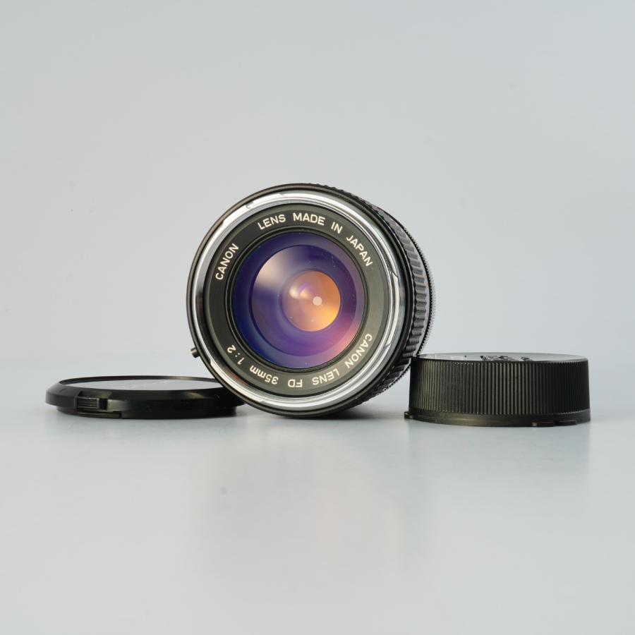 Canon LENS FD 35mm 1:2 単焦点レンズ キヤノン（Canon） FD 35mm F/2 Concave 