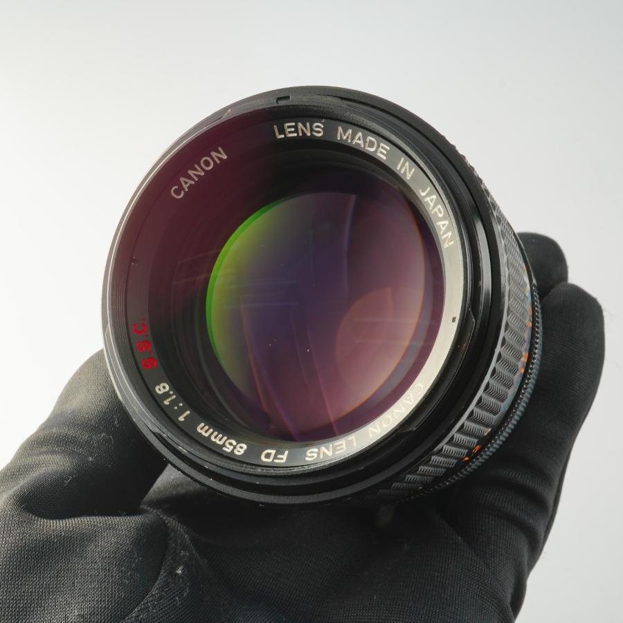 キヤノン（Canon） FD 85mm F/1.8 S.S.C. 単焦点レンズ : 山田写真機店