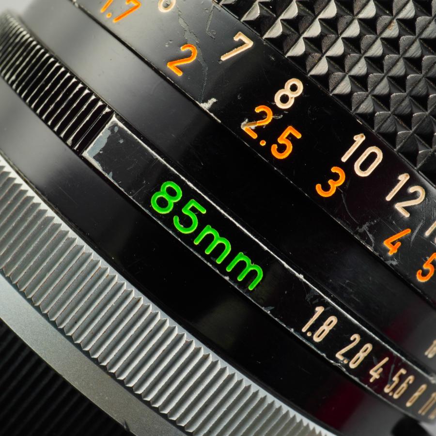 キヤノン（Canon） FD 85mm F/1.8 S.S.C. 単焦点レンズ : 山田写真機店