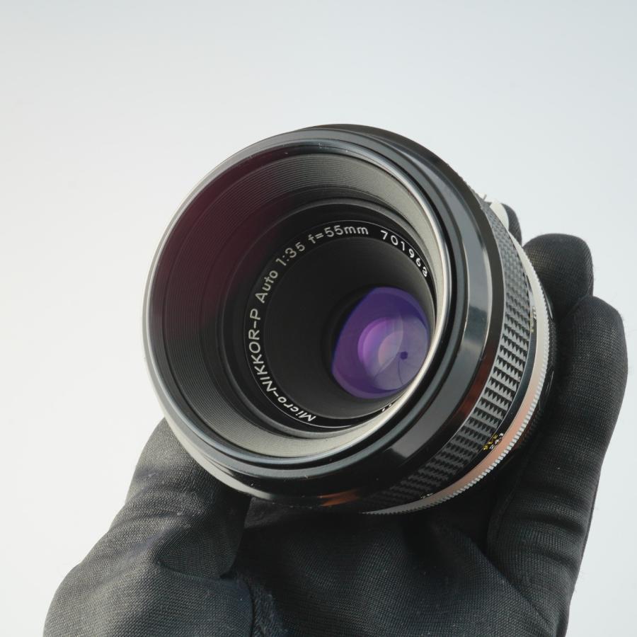 ニコン（Nikon） 非Ai Micro Nikkor-P Auto 55m F/3.5 単焦点レンズ