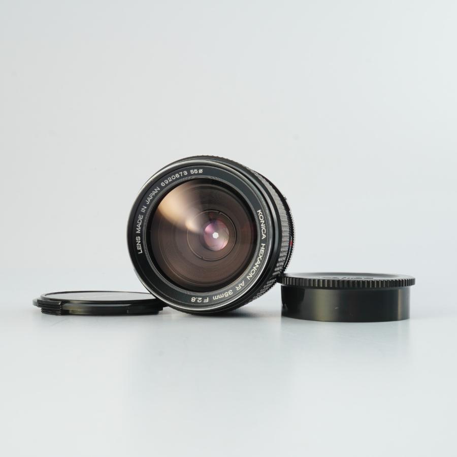 希少 良品 KONICA HEXANON 35mm f2.8 単焦点レンズ Konica コニカ Hexanon AR 35mm F/2.8 単焦点レンズ : 山田写真機店