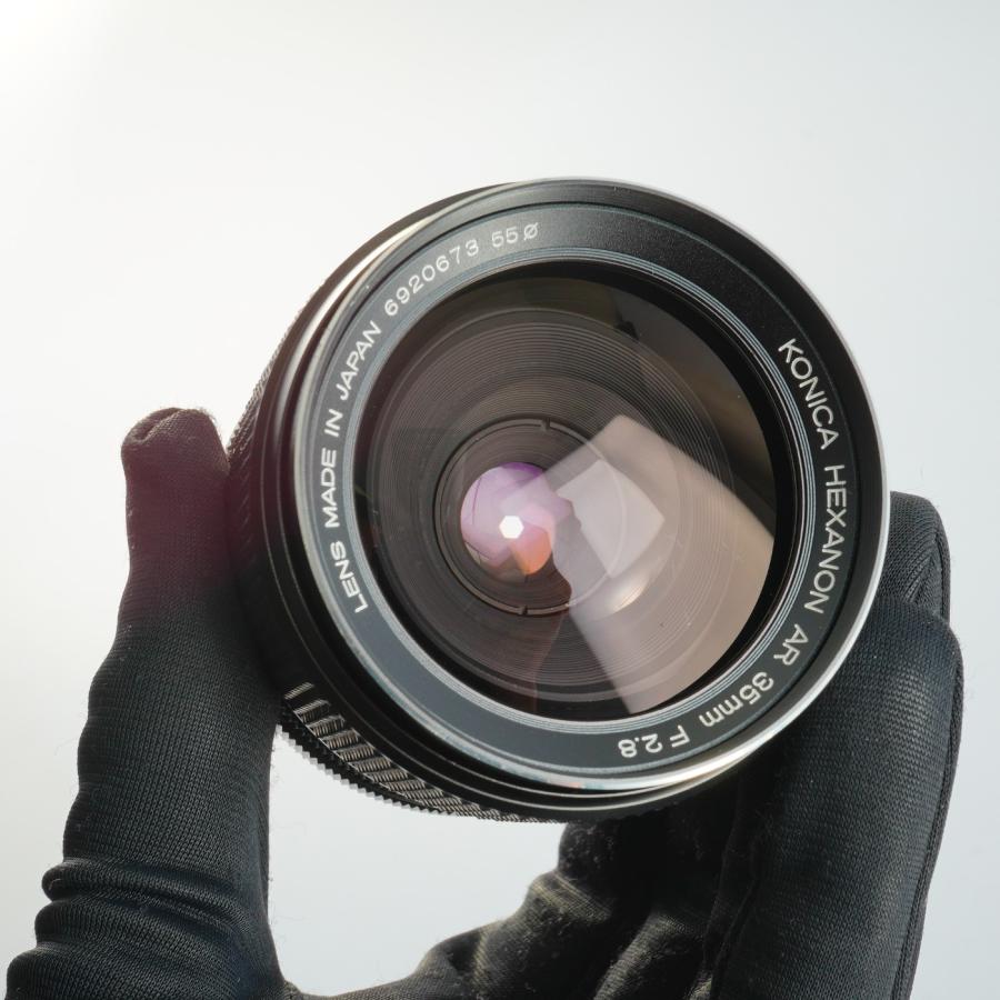 Konica コニカ Hexanon AR 35mm F/2.8 単焦点レンズ : 山田写真機店