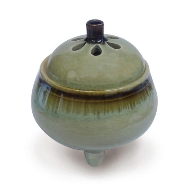 山田松香木店 京焼香炉 緑釉鉄窯変 山田松香木店 通販 Yahoo ショッピング