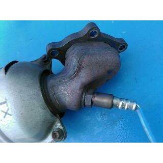 ☆34887☆NBOXターボ JF1☆触媒 センサー付き エキゾースト