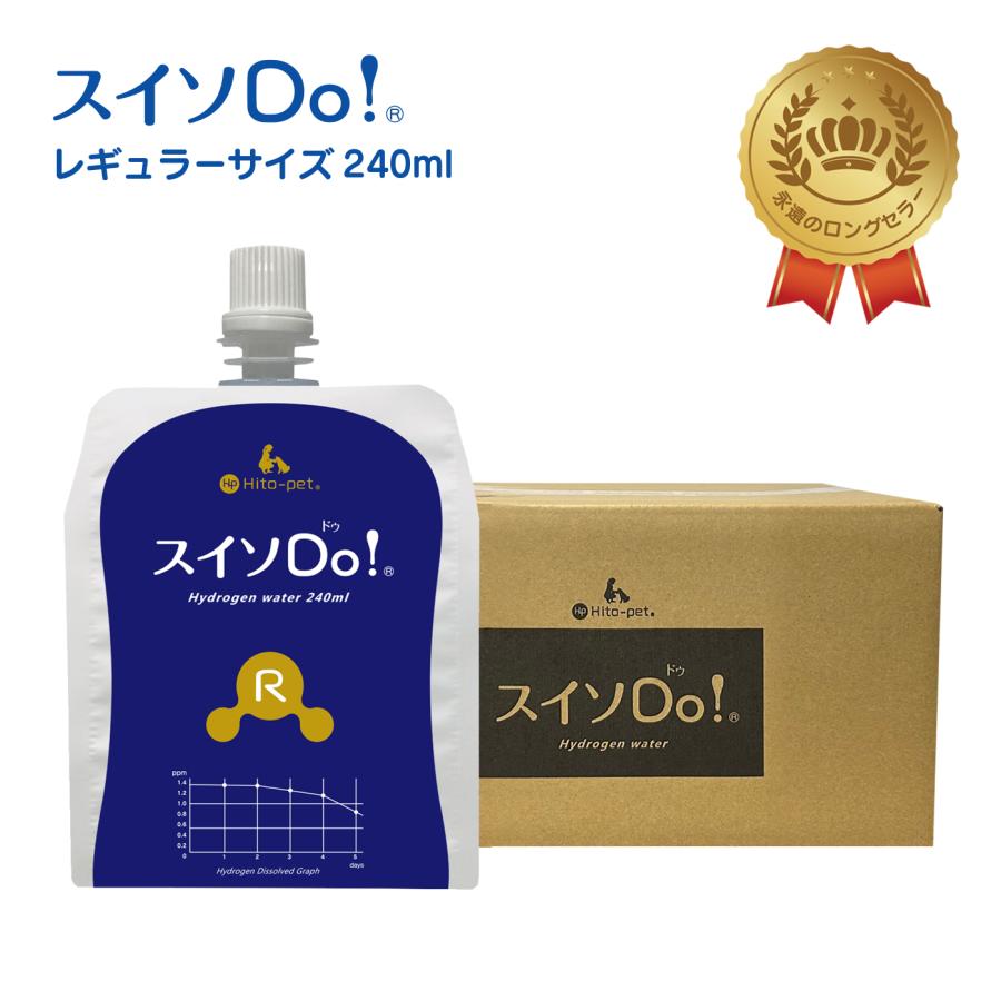 新パッケージ＆増量』【スイソDo！レギュラー240ml 20本】 人間