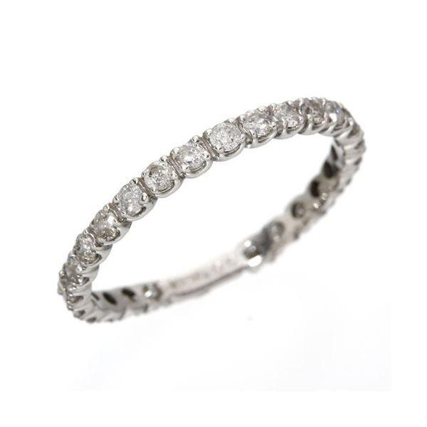 【訳あり品】 プラチナPt900 0.5ctダイヤリング 指輪エタニティリング 11号 【T2479011448】(15893円)