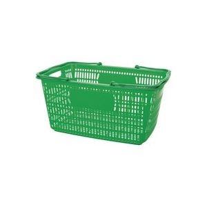 （まとめ）ジョインテックス ショップかご 30L緑 B264J-GR〔×20セット〕