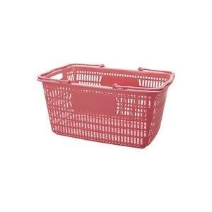 （まとめ）ジョインテックス ショップかご 30Lピンク B264J-PK〔×20セット〕