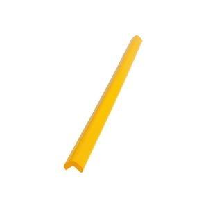 （まとめ）カーボーイ 安心クッション L字90cm 大 黄 2本組 〔×7セット〕