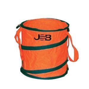 (まとめ)現場用折りたたみ式ゴミ箱 〔Mサイズ×2セット〕 ジョブマスター JGB-M