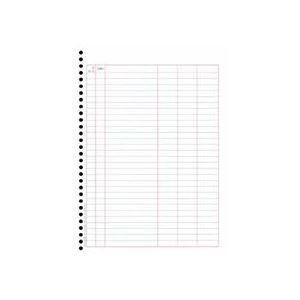 （まとめ） オービック 単票バインダー元帳 A4タテ 4124 1箱（1000枚） 〔×2セット〕