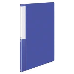 (まとめ) コクヨ クリヤーブック(クリアブック)(POSITY) 固定式 B4タテ 20ポケット 背幅15mm ブルー P3ラ-L24NB 1冊 〔×10セット〕