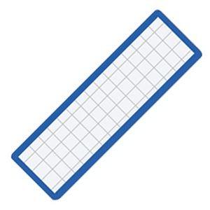 (まとめ) コクヨ マグネット見出し 19×75×1.2mm 青 マク-402B 1個 〔×40セット〕