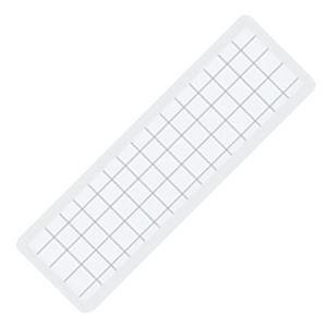 (まとめ) コクヨ マグネット見出し 19×75×1.2mm 白 マク-402W 1個 〔×40セット〕