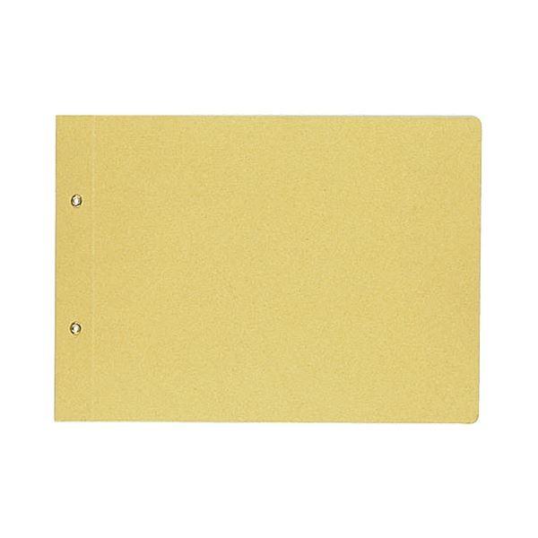 （まとめ） コクヨ 綴込表紙C クラフトタイプ B5ヨコ 2穴 業務用パック ツ-51 1パック（20組40枚） 〔×4セット〕