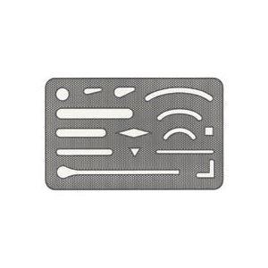 ブランド登録なし - （まとめ） ステッドラー メッシュ字消し板 929 50 1枚 〔×20仕掛ける〕 文具、ステーショナリー-定規、製図用品