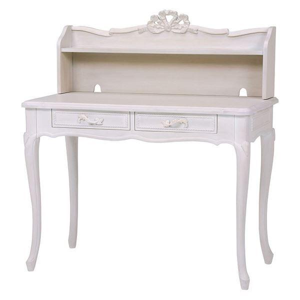 センターテーブル 幅100cm 木製 ハンプトンシリーズ 姫系 引き出し付き