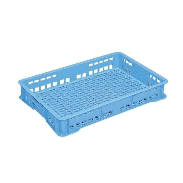 ブランド登録なし - 〔5個仕掛ける〕 お盆・めん容れもの/食料雑貨類用容れもの 〔青碧〕 T-30 食器、グラス、カトラリー-その他食器、カトラリー-キッチン、日用品、文具