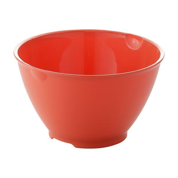 〔40セット〕 ボール/調理器具 〔Sサイズ レッド〕 材質：PP 『リベラリスタ』