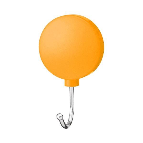 （まとめ） ミツヤ プラマグネットフック スイング式耐荷重約1kg 橙 PMHRS-OR 1個 〔×50セット〕