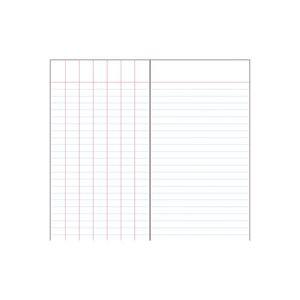 （まとめ） オストリッチダイヤ 測量野帳 耐水タイプ表紙（ビニールカバー）セパレート型 165×95mm（中紙：合成紙） 24枚 C-1 1冊 〔×30セット〕の画像